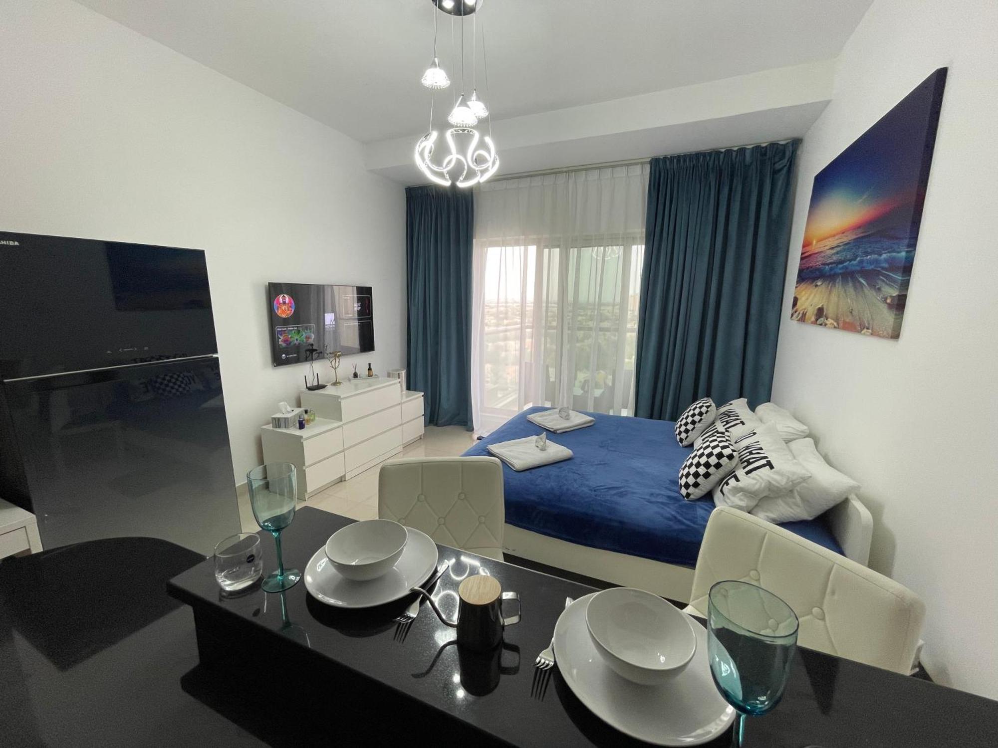 Great View, Dubai Sportcity, Parking Included, Nice Apartments Pokoj fotografie